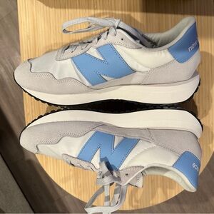 New Balance Women’s 237 Grey Matter Blue Haze Size 11